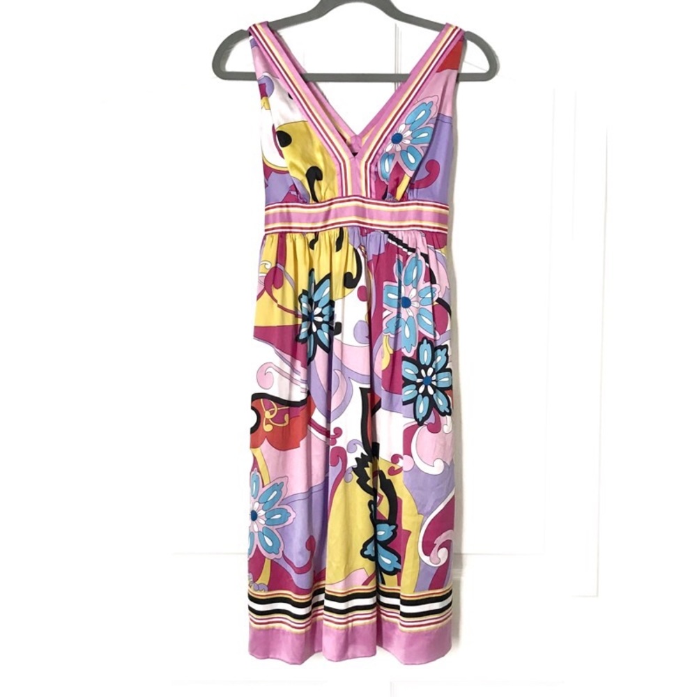 NWT Mix It Floral Retro Fit & Flare Midi Dress